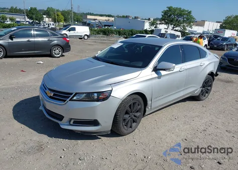 2017 Chevrolet Impala 1Lt из США, поврежденный, VIN 2G1105S33H9196387